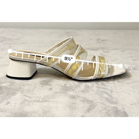 LAGERFELD Women’s Spring Floral Chunky Y2K Sandals 8.5 - Picture 7 of 11